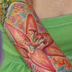 Tattoos - Nicoles Caterpillar to Butterfly bodyset - 79811